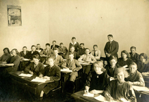 BR_SCHOLEN_HBS_020 Klassenfoto van de HBS; ca. 1920