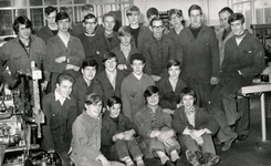 BR_SCHOLEN_LTS_099 Leerlingen in de Lagere Technische School; ca. 1968