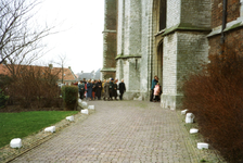 BR_STCATHARIJNE_DIENSTEN_062 Bij de samenvoeging van de gereformeerde kerk en de hervormde gemeente lopen de ...