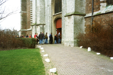 BR_STCATHARIJNE_DIENSTEN_064 Bij de samenvoeging van de gereformeerde kerk en de hervormde gemeente lopen de ...