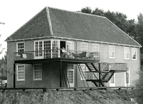 BR_VEERWEG_016 Achterzijde van het voormalige Oude Veerhuis; ca. 1973