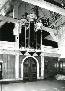 BR_VOORSTRAAT_438 Het orgel in de Jacobskerk; ca. 1980
