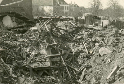 BR_WO2_BOM_DIJKSTRAAT_005 Schade van het bombardement; 4 maart 1943