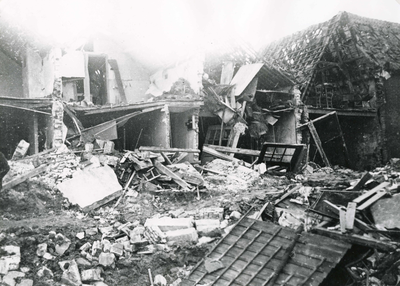 BR_WO2_BOM_DIJKSTRAAT_009 Schade van het bombardement; 4 maart 1943