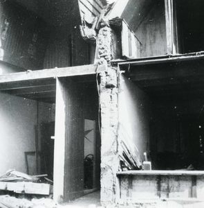 BR_WO2_BOM_LANGESTRAAT_002 Schade van het bombardement; 4 maart 1943