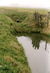 BR_ZUURLANDSEWEG_004 Kijkje op de sloot langs de Zuurlandseweg, uitzicht over de polder Zuurland; 1996