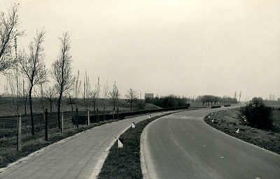 GV_GROENEKRUISWEG_02 De Groene Kruisweg tussen Geervliet en Heenvliet; ca. 1960