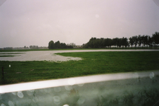 HV_WATEROVERLAST_027 De polder Heenvliet staat onder water na overvloedige regenval; September 1998