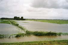 HV_WATEROVERLAST_030 De polder Heenvliet staat onder water na overvloedige regenval; September 1998