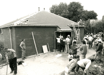 HE_STRUYTSEHOECK_013 De bouw van de Koninkrijkszaal van de Jehovahs; 30 juni 1988