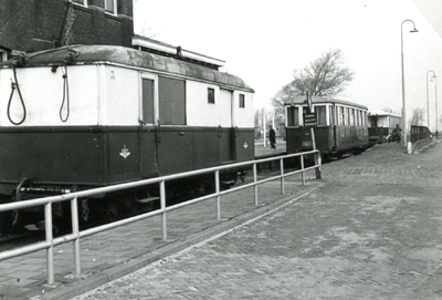 HE_TRAM_005 De tram van de RTM: De 1508 als wachtkamer, de 1531 als kantoor; 29 december 1965