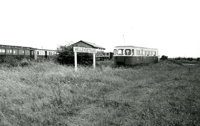 HE_TRAM_019 De remise rond het voormalige Veerhaven en tramstation; Juli 1972