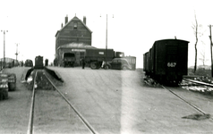 HE_WATERSNOODRAMP_012 Terrein bij het tramstation; 2 februari 1953