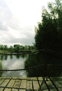 NN_NOORDDIJK_005 De brug over de gracht van Fort Noorddijk; ca. 2001