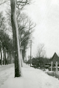 NH_RIJKSSTRAATWEG_003 De Straatweg in winterlandschap; ca. 1938