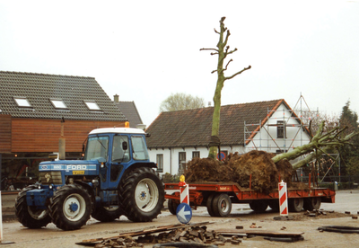 OV_DERUY_04 Het verplaatsen van bomen op De Ruy; 2000
