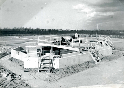 OV_HEINDIJK_19 De bouw van de waterzuiveringsinstallatie; 29 oktober 1975