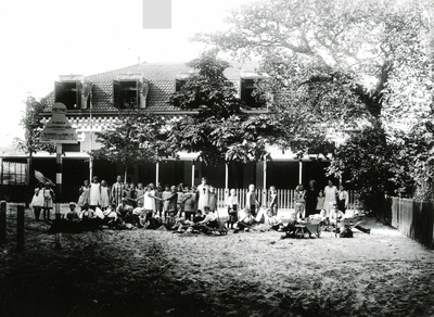 OV_KOLONIEHUIS_14 De gezondheidskolonie van het Rotterdamse Westervolkshuis, Clubhuis Duinhoek; ca. 1935
