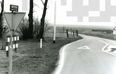 OV_RIETDIJK_06 De Rietdijk, gezien vanaf de Westvoornseweg richting Kranenhout; Februari 1988