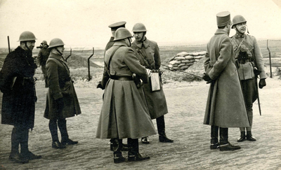 OV_TWEEDEWERELDOORLOG_49 Prins Bernhard inspecteert de mobilisatietroepen; 11 maart 1940