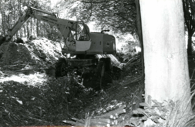 OV_WATERBEHEERSING_16 Aanleg van watergangen in het kader van het plan watervoorziening Toledo en Stuifakker; juni 1964