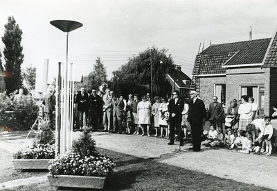OH_RING_06 Op officiële wijze wordt Oudenhoorn aangesloten op het gasnet; 15 september 1971