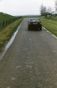 OH_ZEEDIJK_23 Kijkje op de kruising van de Zeedijk en de Ruigendijk; 15 oktober 1987