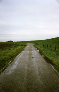 OH_ZEEDIJK_24 Inspectie van de bermen langs de Zeedijk; 15 oktober 1987