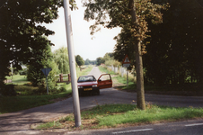 RO_MOORDIJKSEWEG_05 De Moordijkseweg gezien vanaf de Boomweg met links de woning Piet van der Velde; 1986