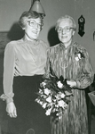 RO_PERSONEN_74 Mevrouw Valstar neemt afscheid als directrice van Vredeheim; 17 oktober 1985