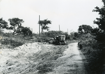 RO_TWEEDESLAG_11 Begin van de aanleg van de Tweede Slag in de duinen; Mei 1956