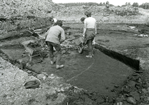 SP_ARCHEOLOGIE_043 Opgravingen in Spijkenisse: Romeins huis met stenen dak op Halfweg II; 16 juni 1983