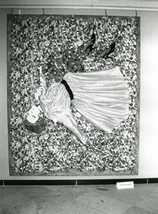 SP_KUNST_035 Expositie in het gemeentehuis van kunst vervaardigd door vrouwen; 1985