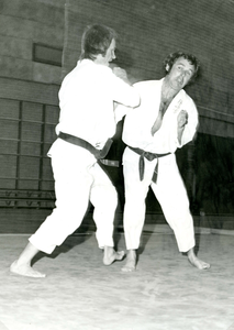 SP_SPORT_007 Demonstratie Judo tijdens de burgeravond; 29 september 1975