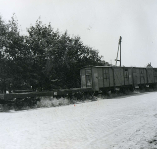 SP_TRAM_085 Goederenwagons 766, 687 en 700 van de RTM; 1965