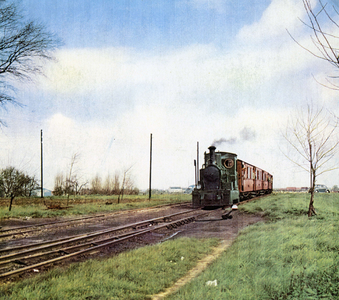 SP_TRAM_097 Stoomtram Loc 56 NVBS rit; 31 maart 1961