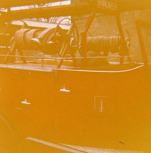 VP_BRANDWEER_005 Dodge autospuit van Vierpolders voor het Brandweermuseum; ca. 1975