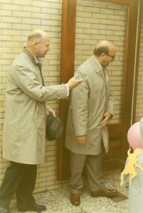 VP_SCHOLEN_005 Opening van de kleuterschool Pinokkio: burgemeester J.G. Bosch; 1971
