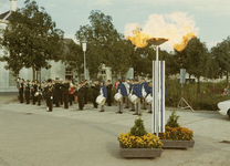 ZL_MUZIEKVERENIGING_02 Muziekkorps De Kleine Trompetter speelt ter gelegenheid van de aansluiting van Zuidland op het ...