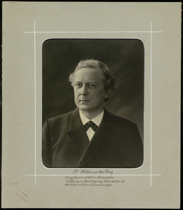 FOTO_GF_D019 Ds. Willem van den Berg, overgekomen uit Wel en Amerzoden, preekte op 20 april 1890 zijn intrede te ...