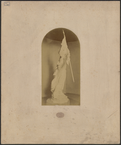 FOTO_GF_E027 Model voor het standbeeld van de Vrijheidsnymph; 1872