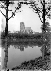 GN2006 Zicht op de Vest en de Catharijnekerk; ca. 1910