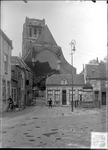 GN2030 De stadspomp, het Wellerondom en de Catharijnekerk; ca. 1920