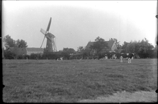 GN2255 Molen en polderlandschap; ca. 1925