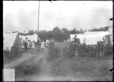 GN2308 Tenten op het Kruiningergors; ca. 1935