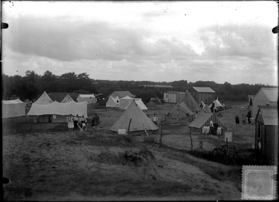 GN2340 Tenten op het Kruiningergors; ca. 1925