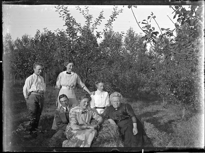 GN3172 Familie Boers; ca. 1915