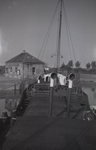 B1026 Aan boord van het schip Tilly; ca. 1950