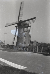 B1318 Molen Zeezicht van Nieuwenhoorn; ca. 1955