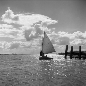 C1094 Zeilen op het Brielse Meer; 18 augustus 1961